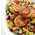 scallops-rice-salad
