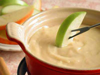 Low-Cal Cheese Fondue