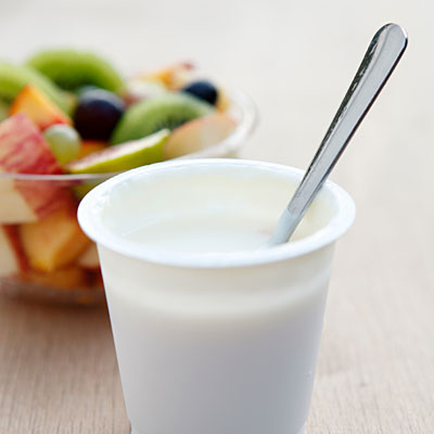 Plain Yogurt on Plain Yogurt Fruit