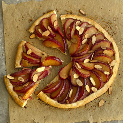 rustic-plum-almond-tart