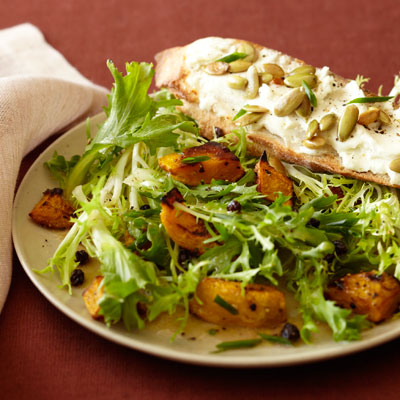 salad-kabocha-goat-cheese