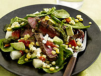 steak-salad