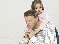 Dad's Depression May Rub Off on Kids dad depressed kids 200x150 Dad's Depression May Rub Off on Kids