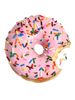 burning-donut-sprinkles