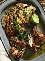 Pete Evans’ Grilled Chicken With Chile and Rosemary