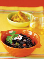 cumin-blackbeans