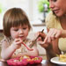 mom-daughter-lunch-time
