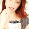 blueberries-woman