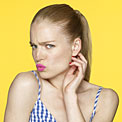 young-woman-puckering