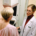 doctor-patient-mamogram