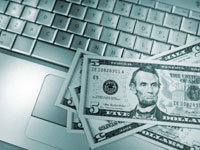 money-on-computer