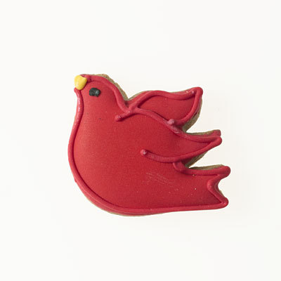red-bird-holiday-cookie