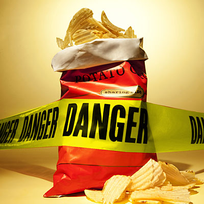 Fast Food Dangers on Danger Fat Chips