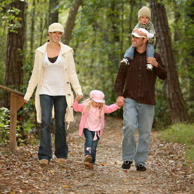 family-nature-walk