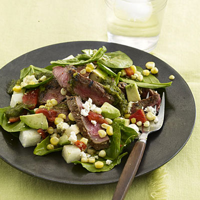 steak-salad