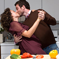 man-woman-food-love