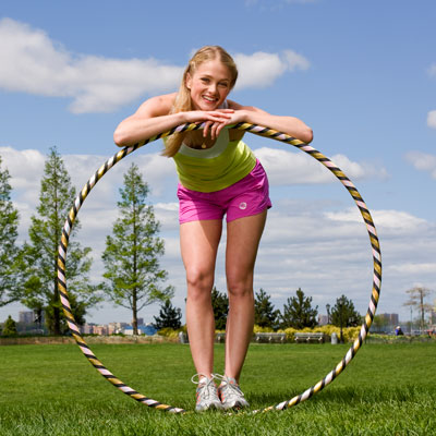 Hoop Yourself Slim With This Hula-Hoop Workout