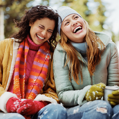 Get your group on - The Secrets to a Super-Happy Winter - Health.com