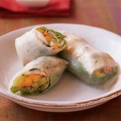 Pictures Of Spring Rolls. Spring Rolls With Dipping
