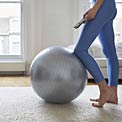 woman-stability-ball