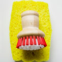 yellow-sponge-scrub-brush