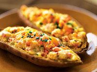 Twice-Baked Sweet Potatoes