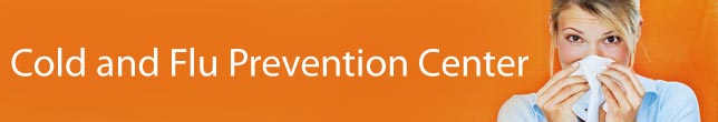 Cold and Flu Prevention Center banner