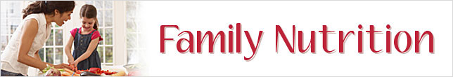 Family Nutrition children-mother-healthy-meal