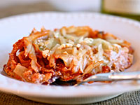 mushroom-goat-cheese-lasagna