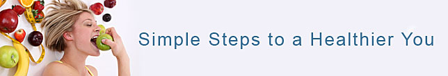 Simple Steps to a Healthier You. healthier-you