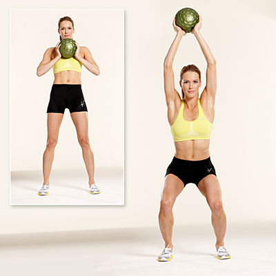 overhead-ball-squats