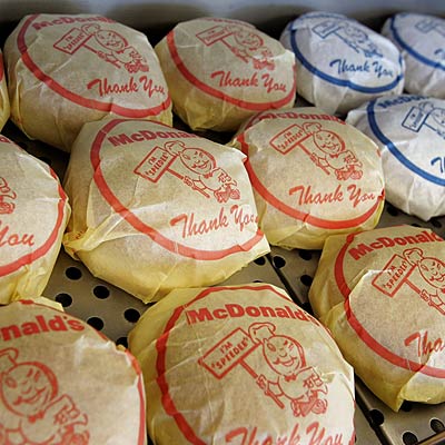 McDonald's burger