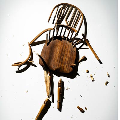 broken chair