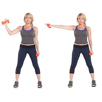 exercises health arm shoulders workout workouts uneven msn healthyliving arms