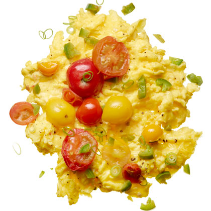 Scrambled Eggs with Chilies Recipe