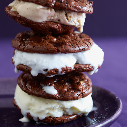 Double Chocolate Sorbet Sandwiches Recipe