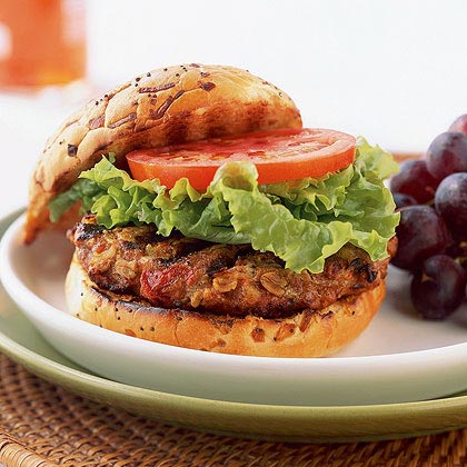 Turkey and Oat Burgers Recipe