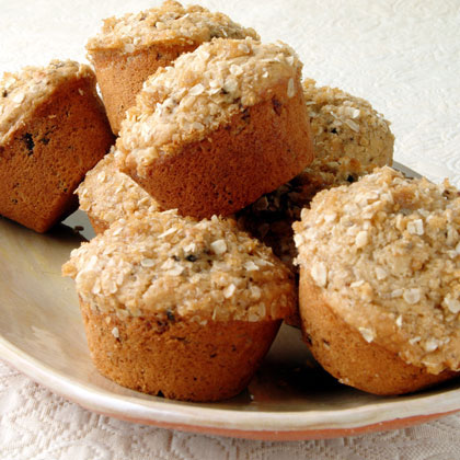 Oat-Topped Fig Muffins Recipe