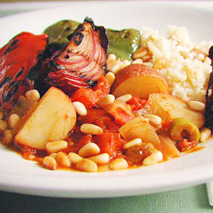 Mediterranean Grilled Vegetable Tagine Recipe