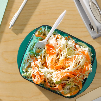 Crisp Chickpea Slaw Recipe