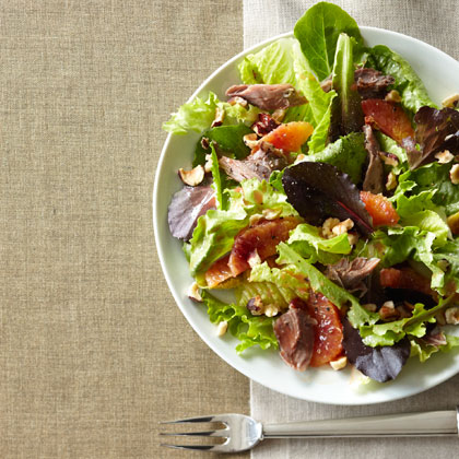 Blood Orange and Duck Confit Salad Recipe