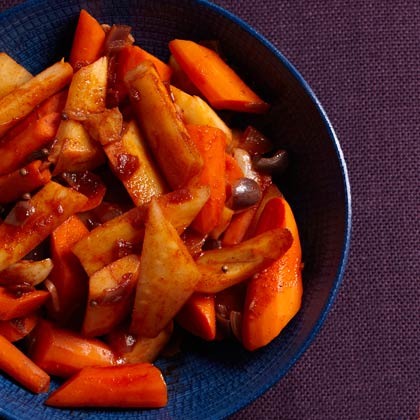Braised Carrots and Parsnips Recipe