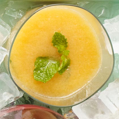 Cantaloupe Soup with Mint Recipe