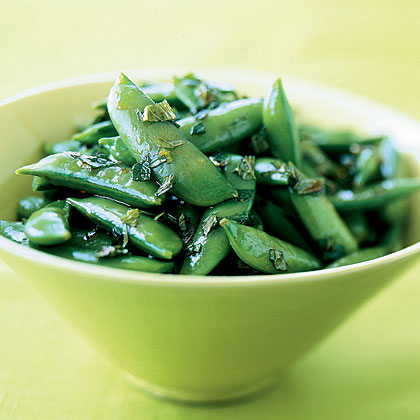 Minty Snap Peas