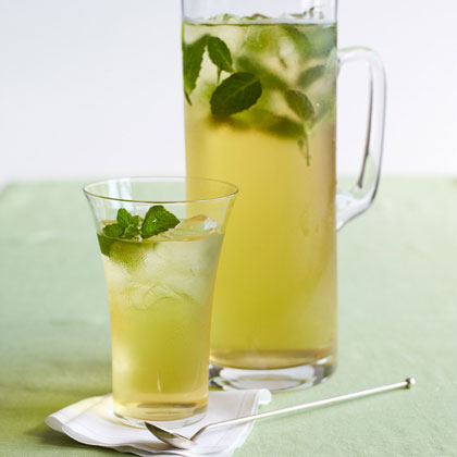 minty-iced-green-tea Recipe