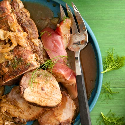 Pork Roast with Apples Recipe