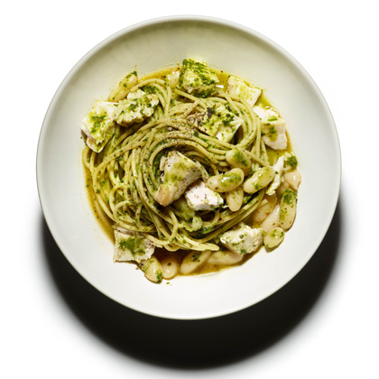 Whole-Wheat Pasta with Kale and Roast Chicken Recipe