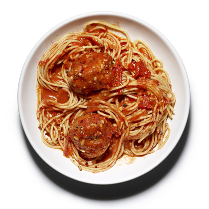 Whole-Wheat Spaghetti and Meatballs Recipe
