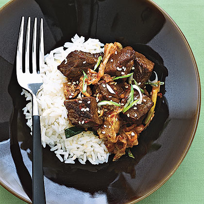 Spicy Beef and Kimchi Stew Recipe