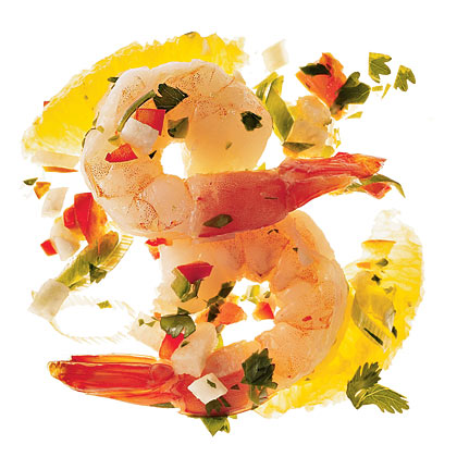 Spicy Shrimp Ceviche With Cilantro Recipe